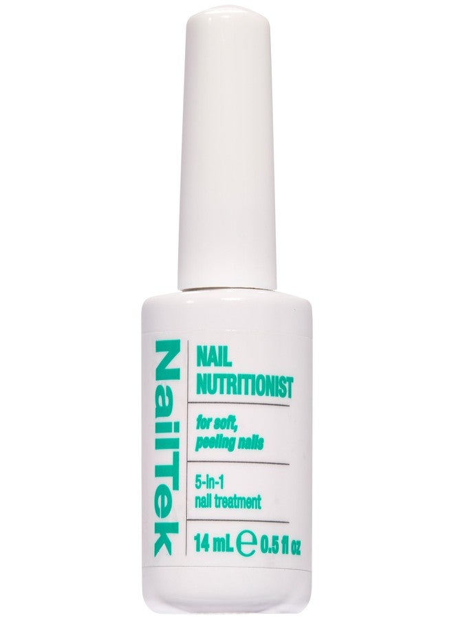 Nail Tek Nutritionist – Nail Strengthener and Repair for Damaged & Peeling Nails, 5-in-1 Moisturizing Care, 0.5 fl oz - Image 1